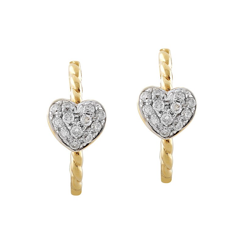 Cercei Deruvo Aur 18k Diamante ER15053C-Y8DI