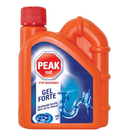 Detergent Gel Peak Out Forte 500 Ml Emag Ro