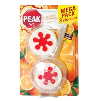 Peak Wc Floare de curatare, Portocala, 3 x 45g