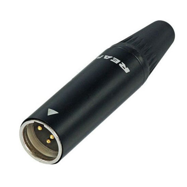 Rean RT3MC-B 3 tűs Mini XLR Tata csatlakozó