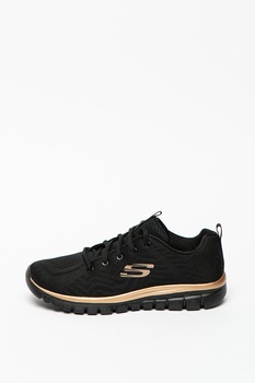 Skechers, Pantofi sport de plasa Get Connected Skechers, Pantofi sport de plasa Get Connected