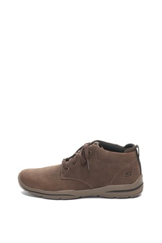 Skechers, Pantofi casual de piele peliculizata Harper Skechers, Pantofi casual de piele peliculizata Harper