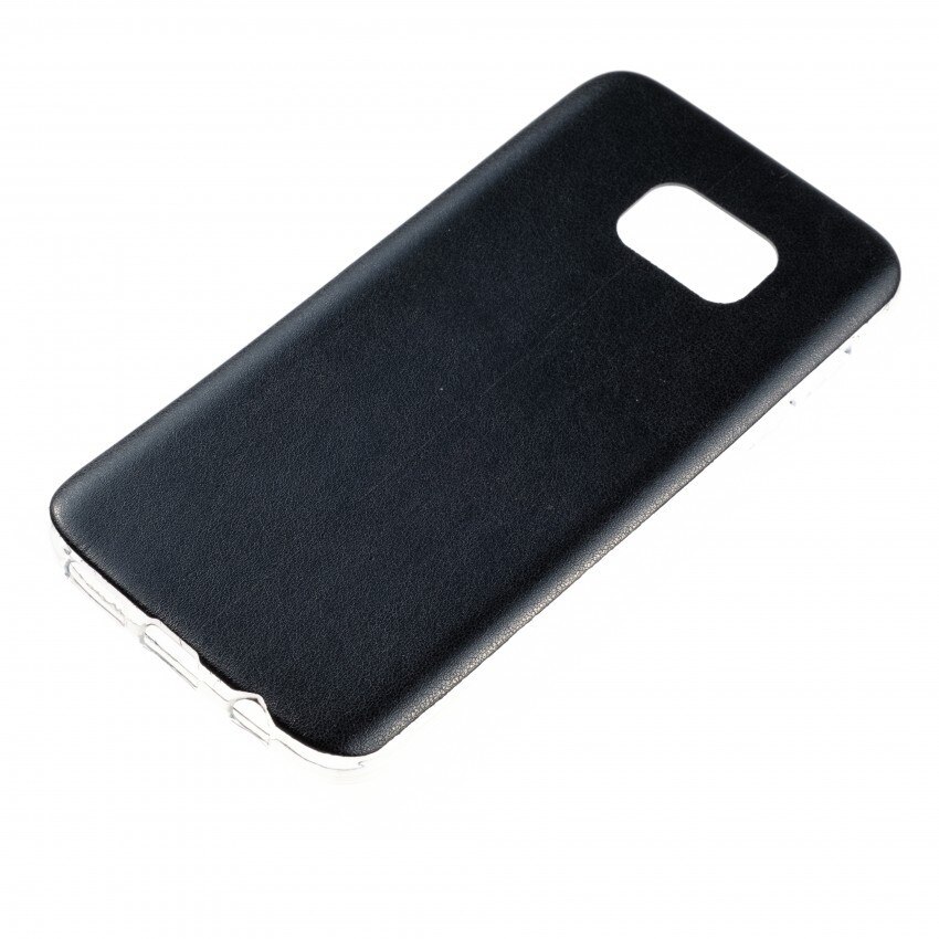 Carcasa Hibrid Slim Tellur pentru Samsung Galaxy S6 Edge, Negru