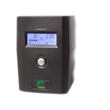 UPS Nemo2.0 80, 800VA/400W, LCD cu Comenzi Tactile, Management, Repornire Automata, Reglaj Automat al Tensiunii UPS Nemo2.0 80, 800VA/400W, LCD cu Comenzi Tactile, Management, Repornire Automata, Reglaj Automat al Tensiunii