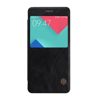 Husa Samsung Galaxy A7 2017 Nillkin Qin Flip Negru Husa Samsung Galaxy A7 2017 Nillkin Qin Flip Negru