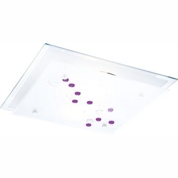 Plafoniera BALLERINA I AP-51927-7, 2 x E27, 60W, Alb, Cromat, Satinat Plafoniera BALLERINA I AP-51927-7, 2 x E27, 60W, Alb, Cromat, Satinat