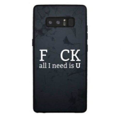 Husa Samsung A7 2017 Flippy Multicolor Mesaj Fcuk