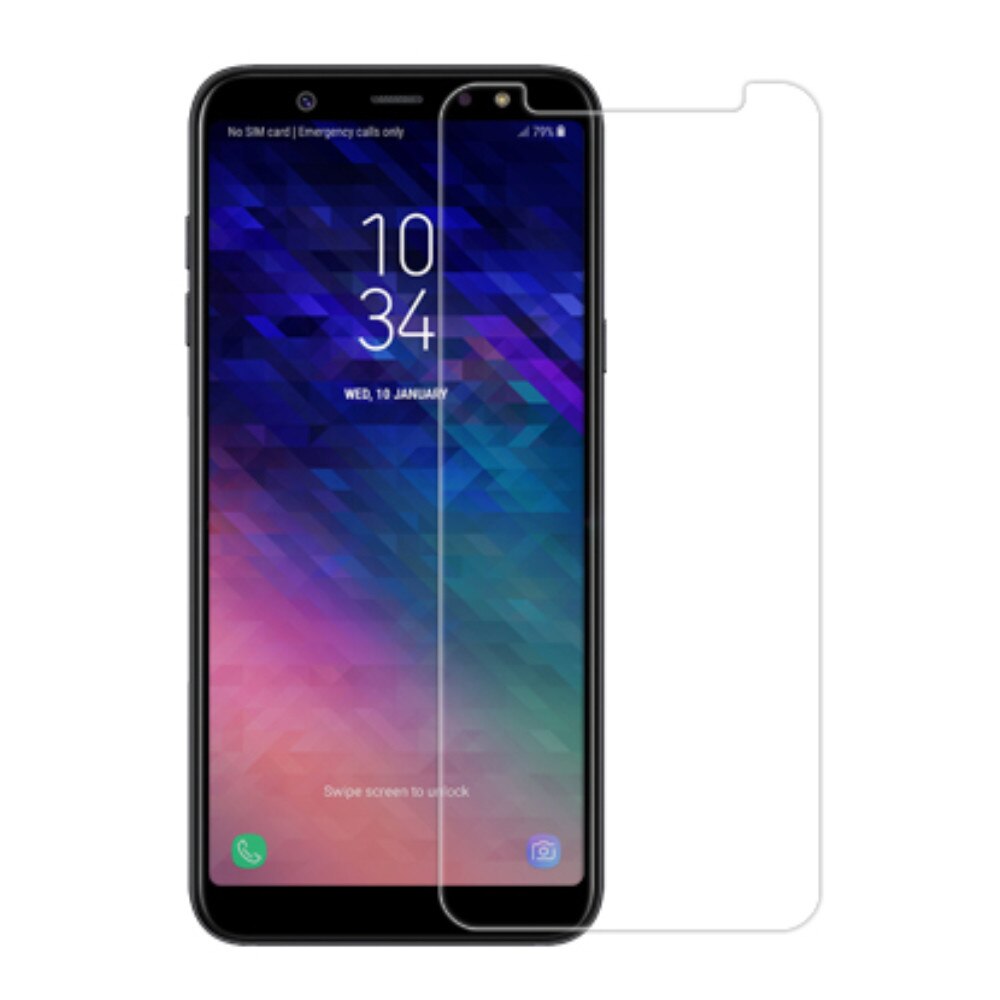 Folie protectie din sticla Nillkin Amazing H pentru Samsung Galaxy A6 Plus 2018, transparent