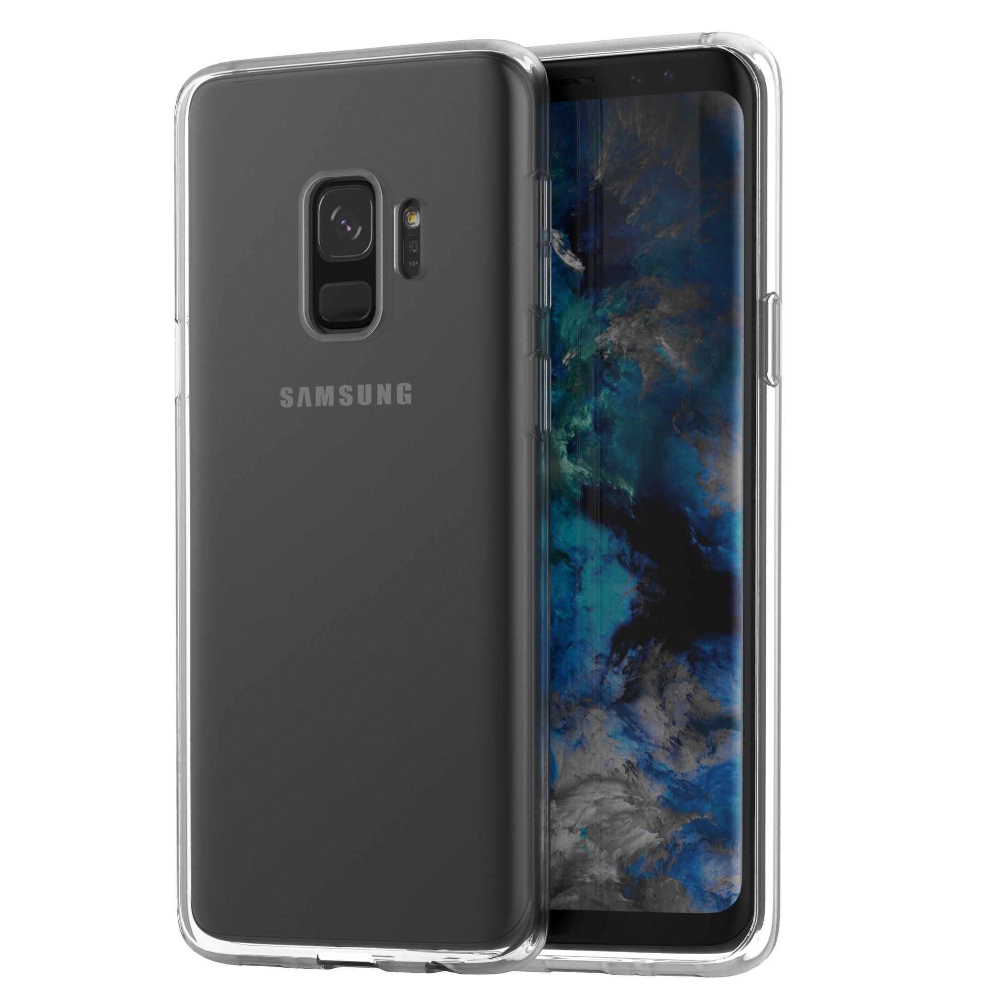 Husa Samsung Galaxy S9 Flippy Tpu Antisoc Transparent