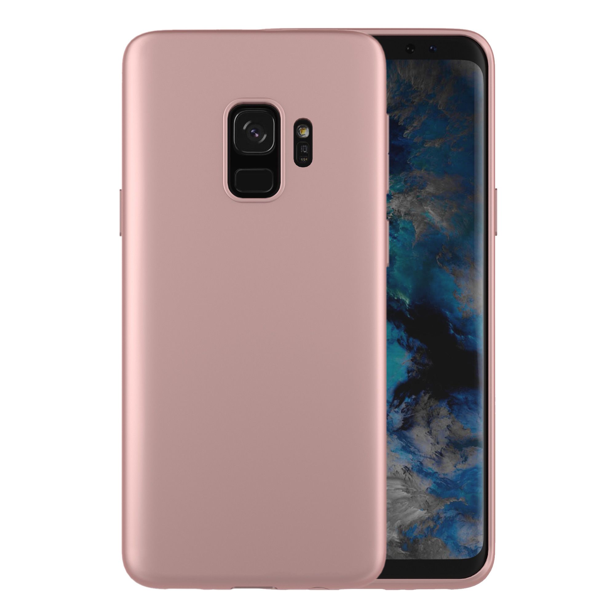 Husa Samsung Galaxy S9 Flippy Luxury Case Roz Auriu/Pink Gold