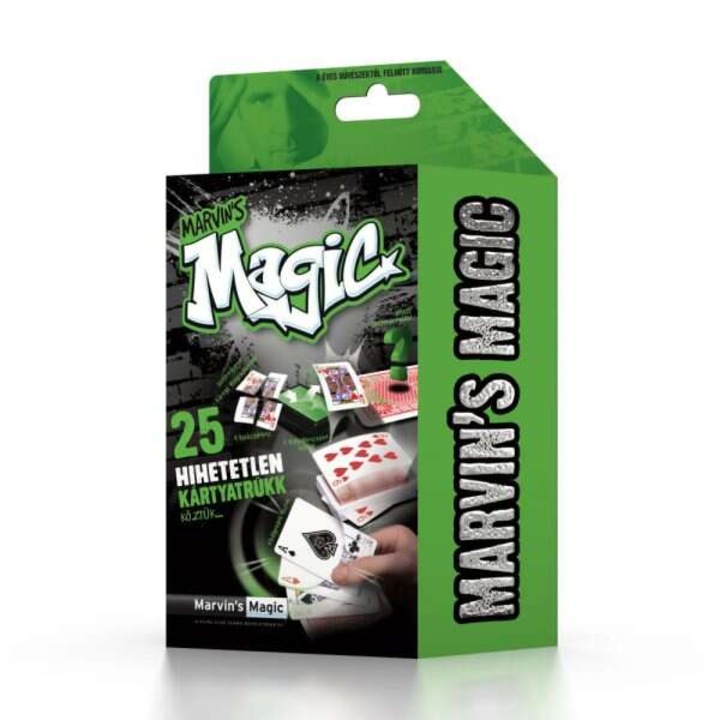 Marvin's Magic mágikus készlet - Hihetetlen kártya trükkök 25db