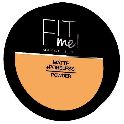 Pudra compacta matifianta Maybelline New York Fit Me Matte & Poreless Pressed Powder - 330 Toffee, 14 gr