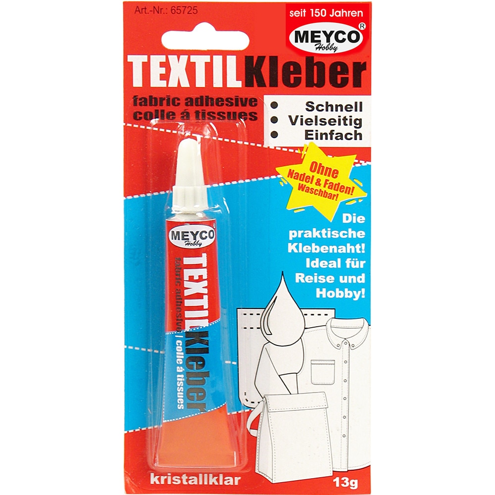 Adeziv pentru textile, 13g - Meyco