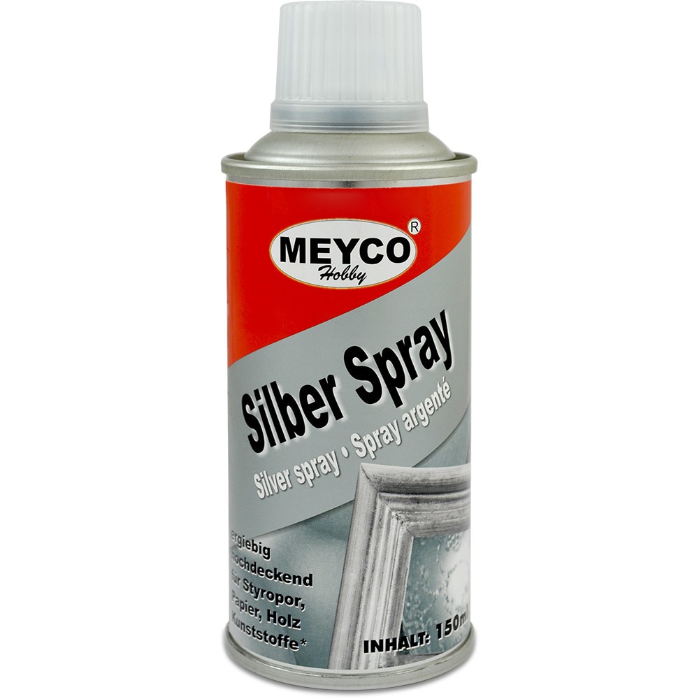 Spray vopsea, argintiu, 150 ml - Meyco
