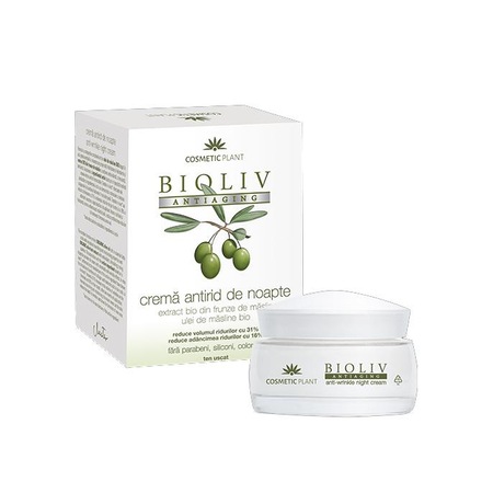 Crema Antirid De Noapte Bioliv Antiaging 50ml Emag Ro