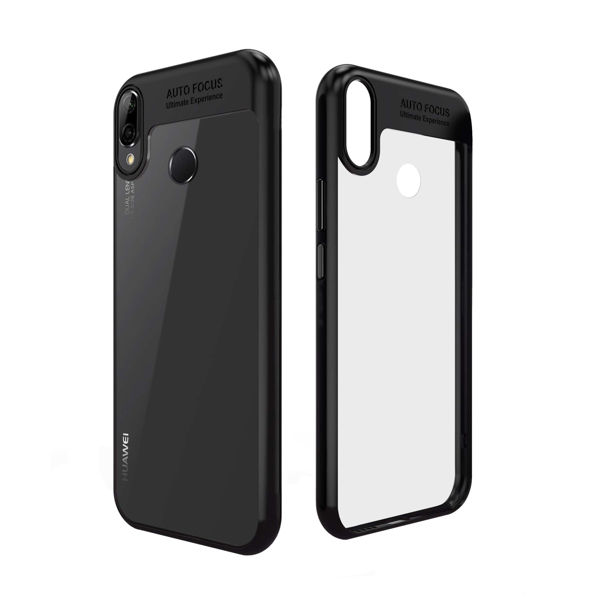 Husa Huawei P20 Lite, ultraslim, carcasa spate, hardcase, Negru