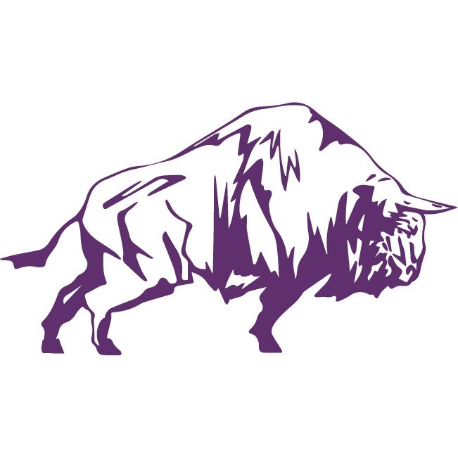 Sticker auto - Zimbru - Indigo - 30x17 cm