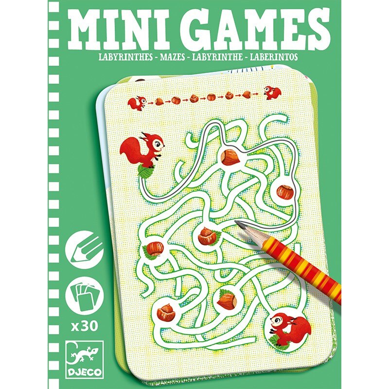 Joc de inteligenta labirint mini games, Djeco