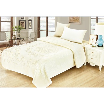 Patura cocolino groasa 2 persoane 200x240cm culoare uni alb FO3 Patura cocolino groasa 2 persoane 200x240cm culoare uni alb FO3