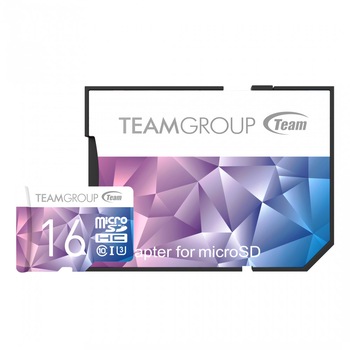 Card de Memorie Team Group Color II 16GB microSDHC 16GB, UHS-I Class 3 + SD Adaptor Card de Memorie Team Group Color II 16GB microSDHC 16GB, UHS-I Class 3 + SD Adaptor