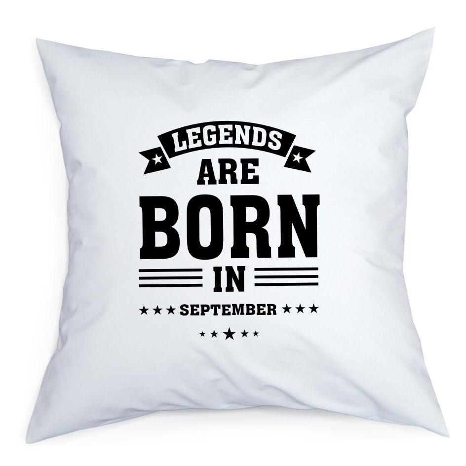 Perna personalizata, patrata, 40x40 cm, material satinat, personalizare 