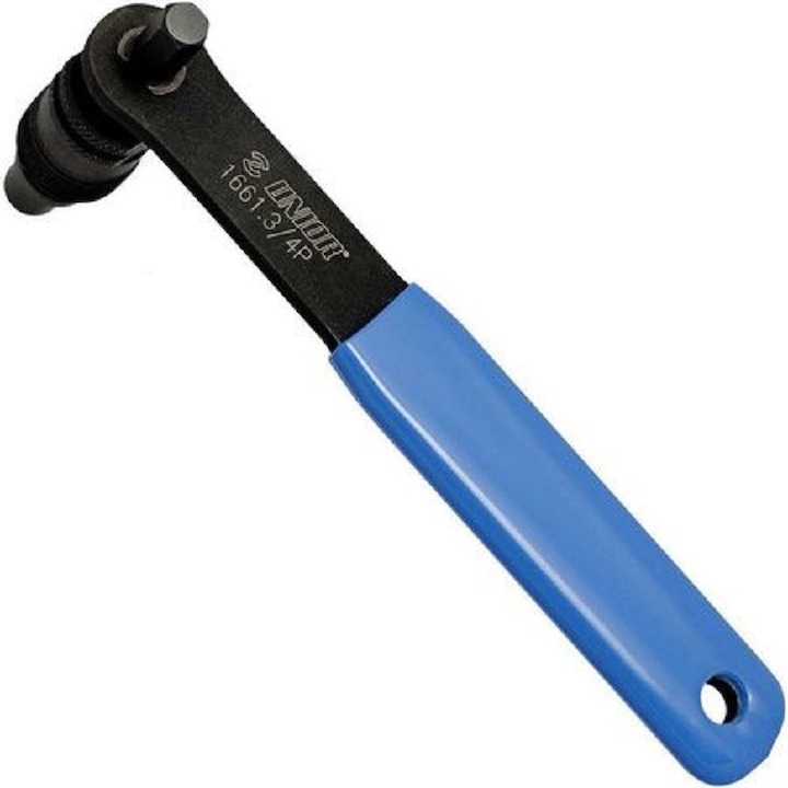 Ключ с дръжка за демонтаж на курбели Shimano Octalink и Isis Unior ,165mm