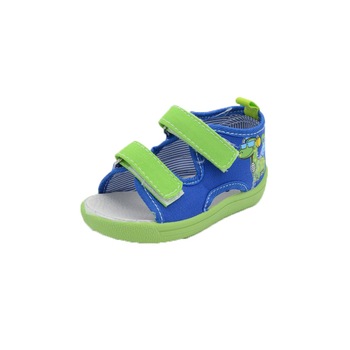 Sandale din panza pentru baieti American Club TEN303/20181-1, Albastru Sandale din panza pentru baieti American Club TEN303/20181-1, Albastru