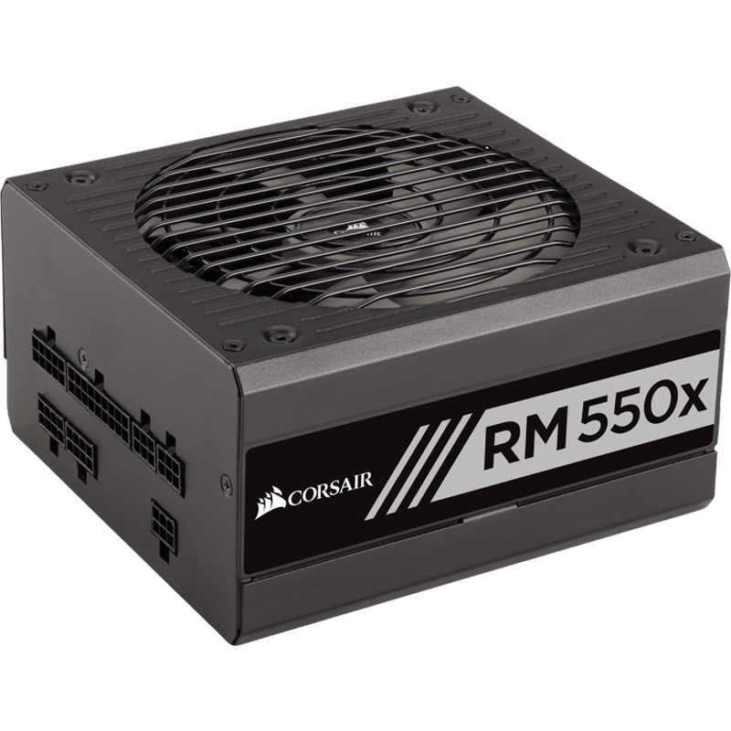 Sursa Corsair RMx Series RM550x (2018), 550W, full-modulara, 80 Plus Gold, Eff. 90%, Active PFC, ATX12V v2.4, 1x135mm fan