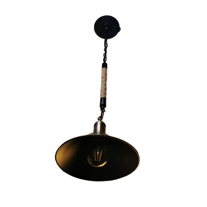 Nina 2514/1 csillár, állítható magasságú függeszték, fekete, fém váz, 6w-os kvarc led izzó tartozék