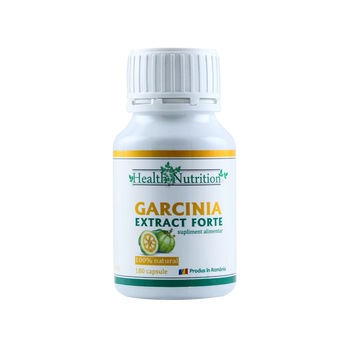 GARCINIA EXTRACT FORTE 100% naturala, 180 capsule GARCINIA EXTRACT FORTE 100% naturala, 180 capsule