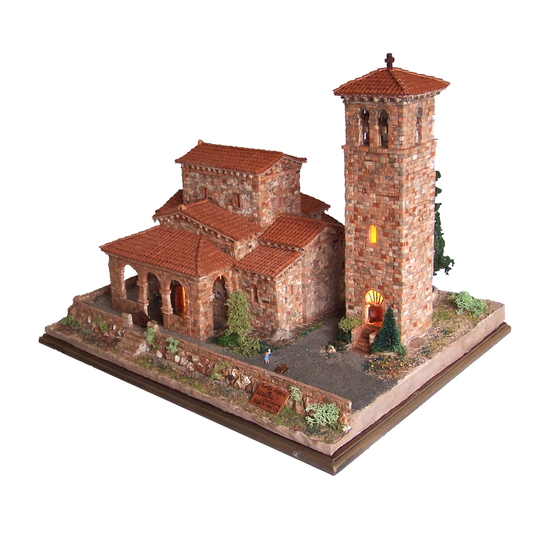 Biserica Sfanta Maria kit de construit din ceramica Domenech