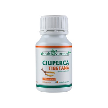CIUPERCA TIBETANA 100% naturala, 180 capsule CIUPERCA TIBETANA 100% naturala, 180 capsule