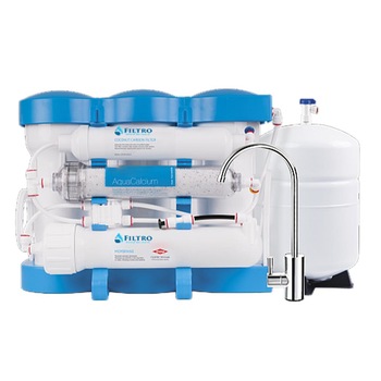 Osmoza inversa premium, FILTRO CALCIUM 6MC, 6 stadii, remineralizare cu calciu si bazin Osmoza inversa premium, FILTRO CALCIUM 6MC, 6 stadii, remineralizare cu calciu si bazin