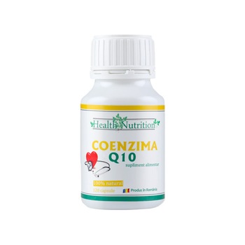 COENZIMA Q10 100% naturala, 120 capsule COENZIMA Q10 100% naturala, 120 capsule