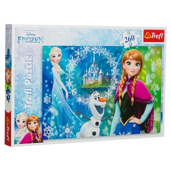 Puzzle pentru copii, model frozen, 260 piese, multicolor Puzzle pentru copii, model frozen, 260 piese, multicolor