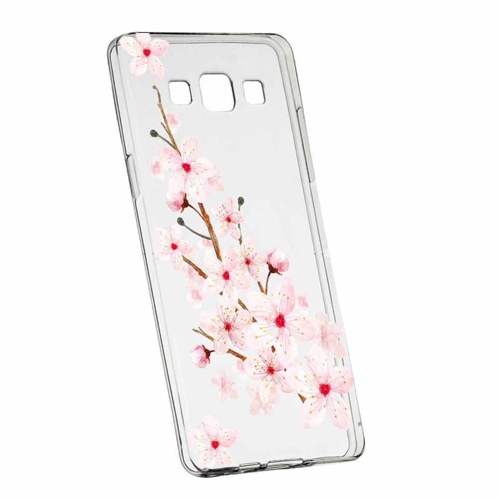 Husa Silicon, Transparent, Slim, Spring Flower, Huawei MATE 10