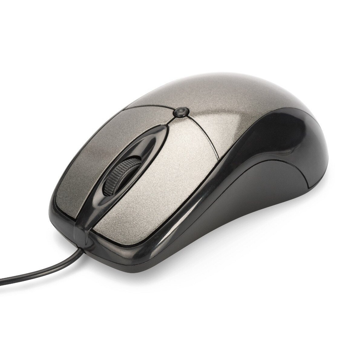 Mouse optic Ednet, 800 DPI, Argintiu/Negru