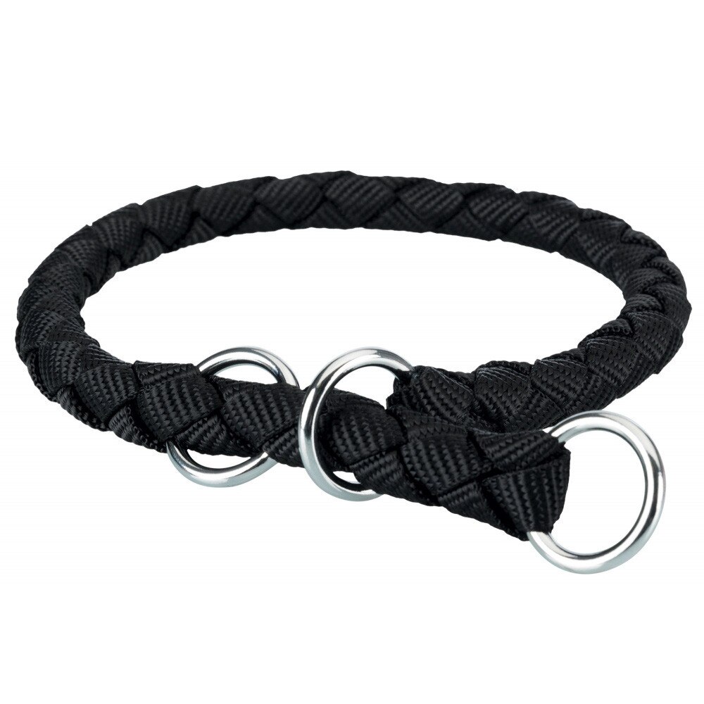 Zgarda Trixie Coarda M 39-45 cm/ 12 mm Negru 143801