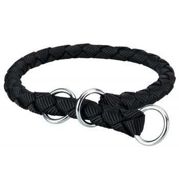 Zgarda Trixie Coarda M 39-45 cm/ 12 mm Negru 143801 Zgarda Trixie Coarda M 39-45 cm/ 12 mm Negru 143801