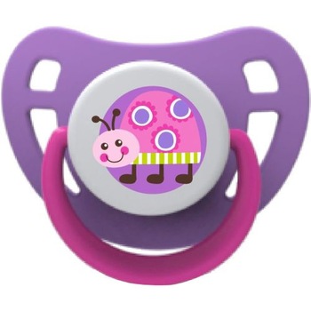 Suzeta silicon fete animale, 6L+, Primii Pasi, R0315 mov Suzeta silicon fete animale, 6L+, Primii Pasi, R0315 mov