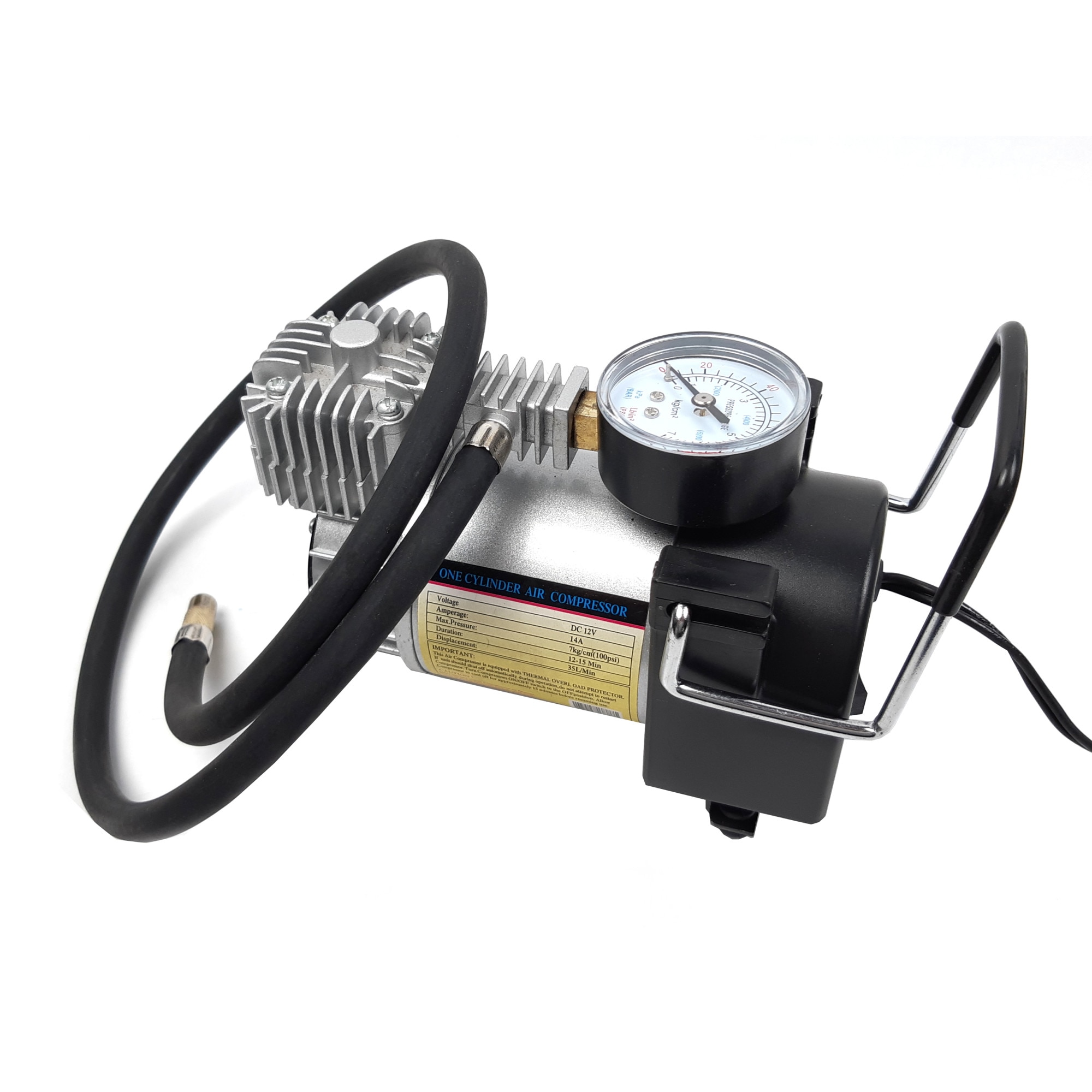 Compresor auto 12V (bricheta) 35L/min pentru SUV - Cyclone
