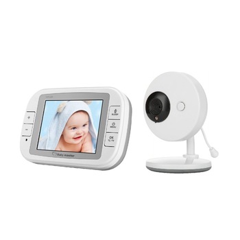 Baby Monitor Wireless ANGEL EYES™, Rezolutie HQ, Ecran 3.5 Inch LCD, Monitorizare AUDIO-VIDEO, Senzor Sunet , Vizibilitate Nocturna NIGHT VISION, Senzor Temperatura Ambientala, Cantece de Leagan, Functie Talk-Back, Rotire 360⁰ Baby Monitor Wireless ANGEL EYES™, Rezolutie HQ, Ecran 3.5 Inch LCD, Monitorizare AUDIO-VIDEO, Senzor Sunet , Vizibilitate Nocturna NIGHT VISION, Senzor Temperatura Ambientala, Cantece de Leagan, Functie Talk-Back, Rotire 360⁰