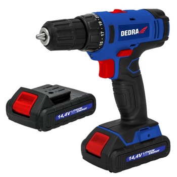 Masina de gaurit cu acumulator DEDRA DED7878B 14.4V Masina de gaurit cu acumulator DEDRA DED7878B 14.4V