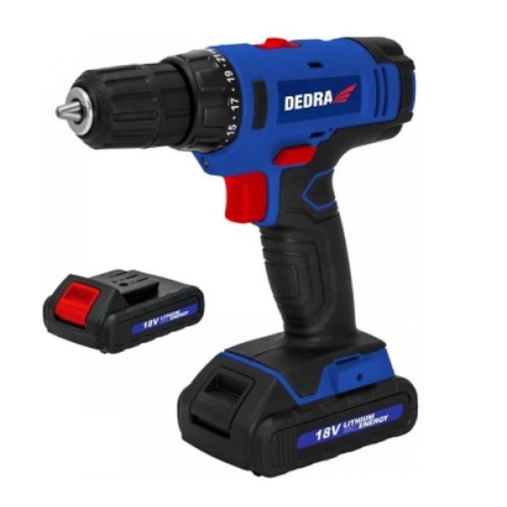 Бормашина DEDRA, На батерии, 18V