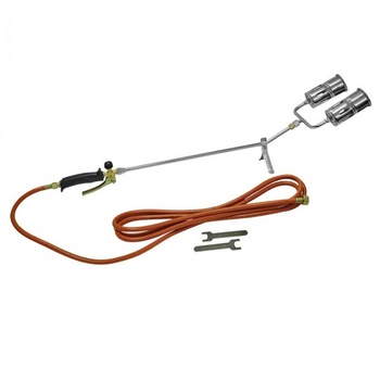 Arzator profesional de acoperis cu doua flacari 560 mm, 110kW DEDRA Arzator profesional de acoperis cu doua flacari 560 mm, 110kW DEDRA