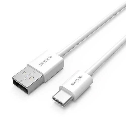 Cablu de date/incarcare Romoss CB30 TypeC to USB, 100CM