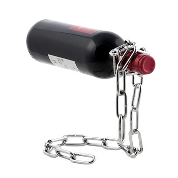 Suport Lant Metalic pentru Sticle InnovaGoods, 19x14x18 cm Suport Lant Metalic pentru Sticle InnovaGoods, 19x14x18 cm