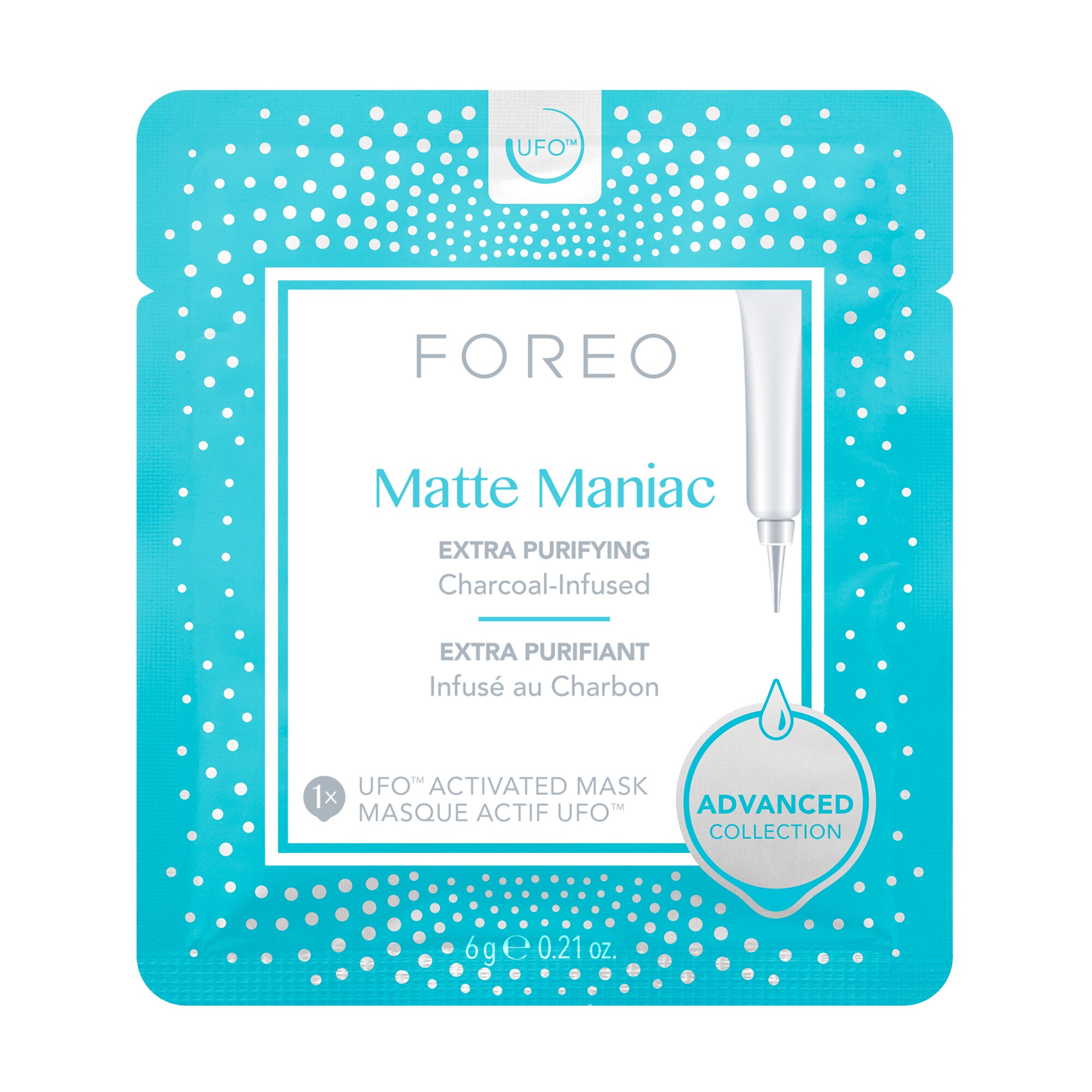 Masca activa Foreo UFO Matte Maniac, 6 buc