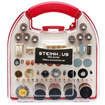 Set 186 accesorii Steinhaus PRO-AS186, pentru unealta multifunctionala Set 186 accesorii Steinhaus PRO-AS186, pentru unealta multifunctionala