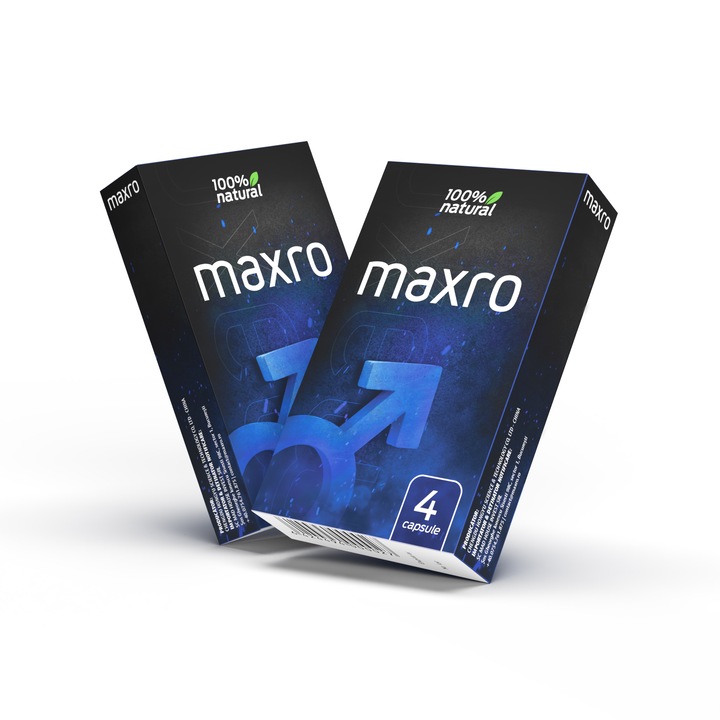 Supliment natural pentru potenta si erectie | 4 capsule | Maxro